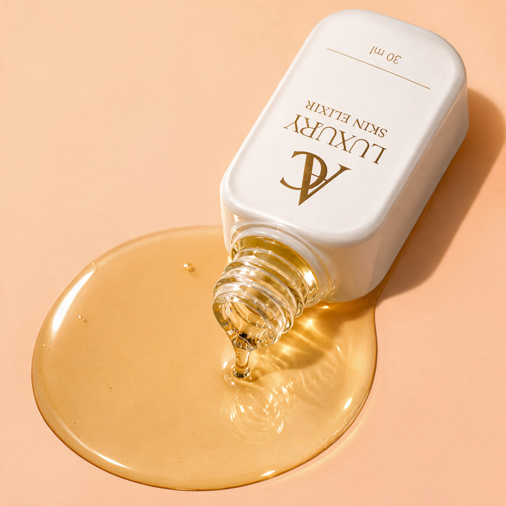 Luxury Skin Elixir met uitgegoten gouden olie